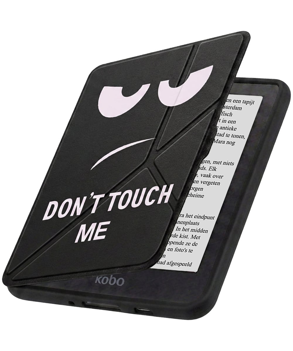 Nomfy Nomfy Kobo Nia Hoesje Trifold - Don't Touch Me