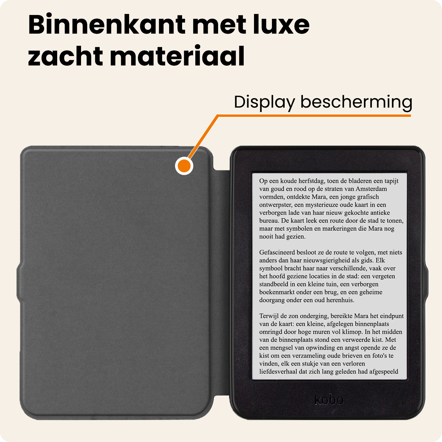 Nomfy Nomfy Kobo Nia Hoesje Trifold - Vlinder