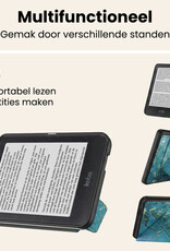 Nomfy Nomfy Kobo Nia Hoesje Trifold Met Screenprotector - Bloesem