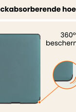Nomfy Nomfy Kobo Nia Hoesje Trifold Met Screenprotector - Donkergroen