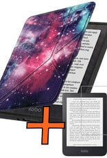 Nomfy Nomfy Kobo Nia Hoesje Trifold Met Screenprotector - Galaxy