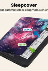 Nomfy Nomfy Kobo Nia Hoesje Trifold Met Screenprotector - Galaxy