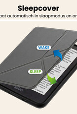 Nomfy Nomfy Kobo Nia Hoesje Trifold Met Screenprotector - Grijs
