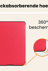 Nomfy Nomfy Kobo Nia Hoesje Trifold Met Screenprotector - Rood