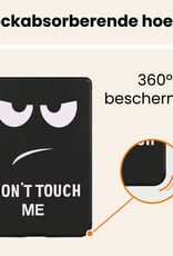 Nomfy Nomfy Kobo Nia Hoesje Trifold Met Screenprotector - Don't Touch Me