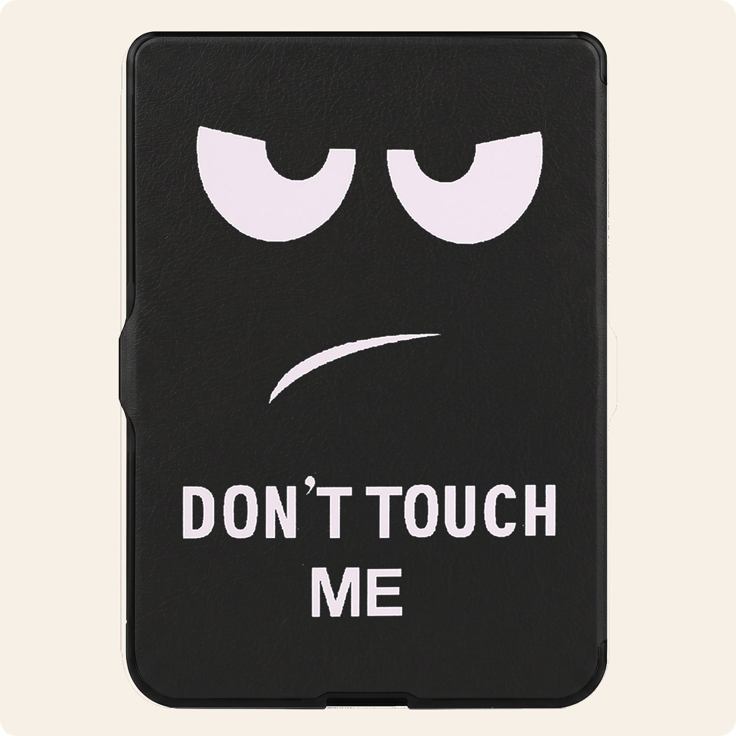 Nomfy Nomfy Kobo Nia Hoesje Trifold Met Screenprotector - Don't Touch Me
