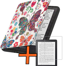 Nomfy Nomfy Kobo Nia Hoesje Trifold Met Screenprotector - Vlinders