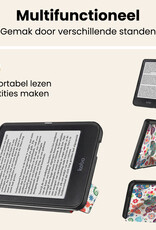 Nomfy Nomfy Kobo Nia Hoesje Trifold Met Screenprotector - Vlinders