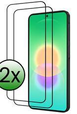 BASEY. BASEY. Samsung Galaxy A27 Screenprotector Glas Full Cover - 2 PACK