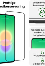BASEY. BASEY. Samsung Galaxy A27 Screenprotector Glas Full Cover - 3 PACK