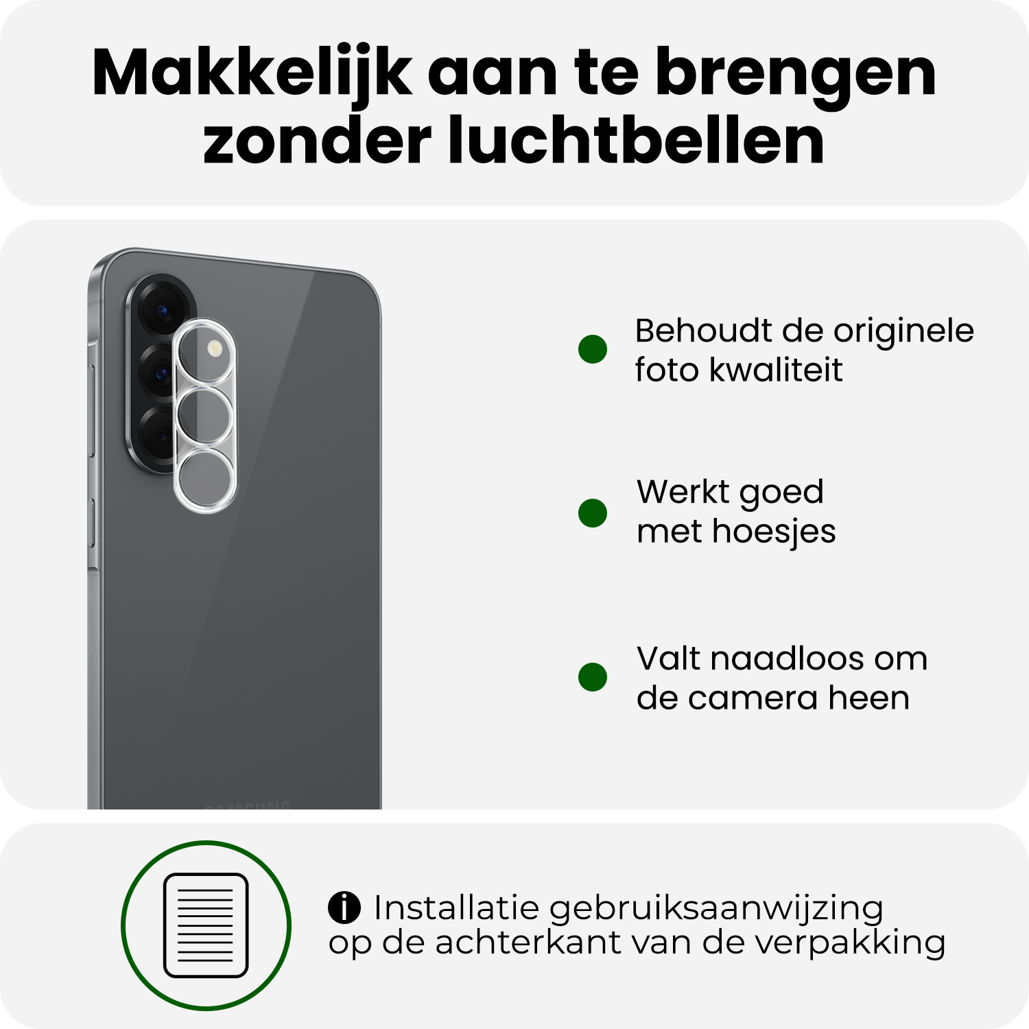 BASEY. BASEY. Samsung Galaxy A27 Camera Screenprotector