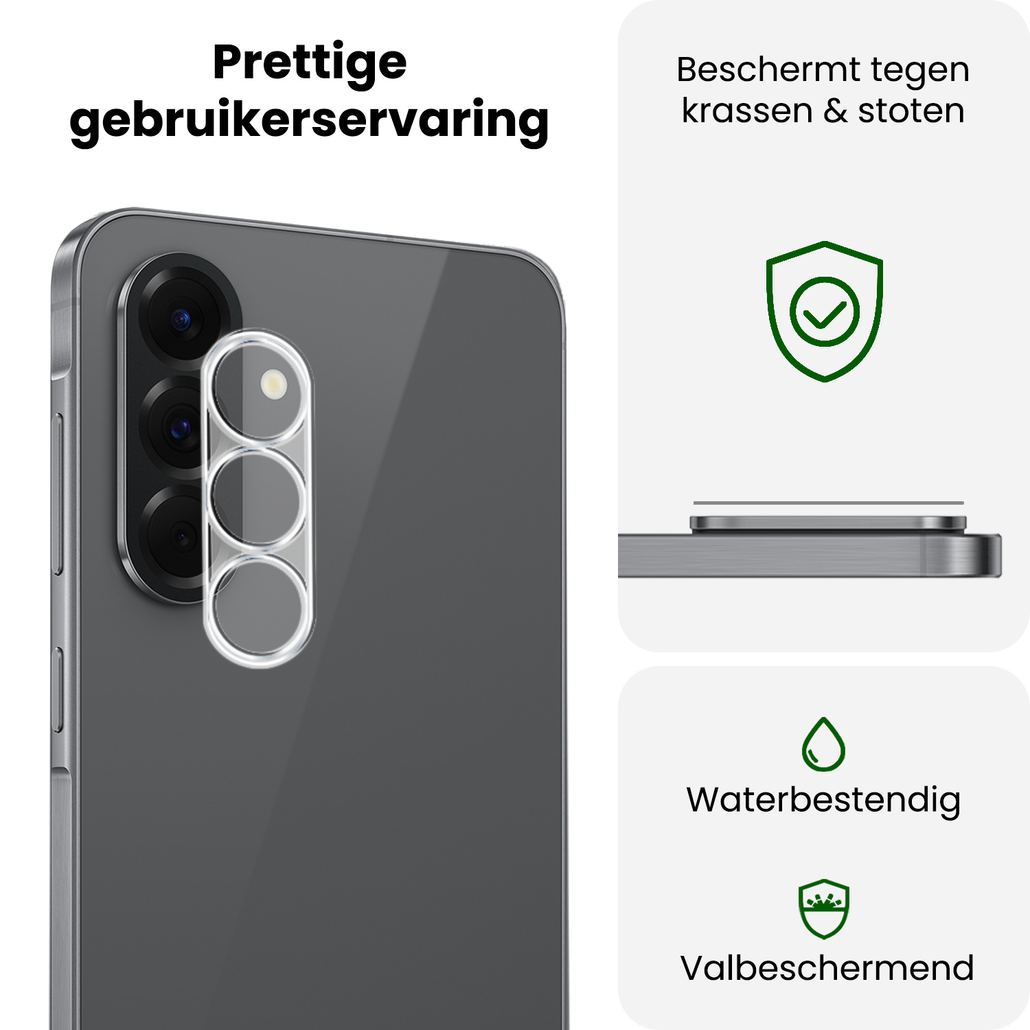 BASEY. BASEY. Samsung Galaxy A27 Camera Screenprotector - 2 PACK