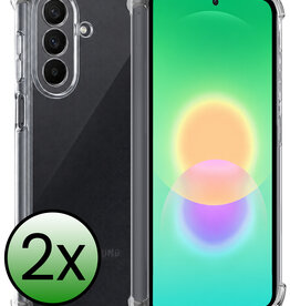 BASEY. BASEY. Samsung Galaxy A27 Hoesje Shockproof - Transparant - 2 PACK