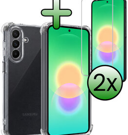 BASEY. BASEY. Samsung Galaxy A27 Hoesje Shockproof Met 2x Screenprotector