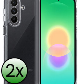 BASEY. BASEY. Samsung Galaxy A27 Hoesje Siliconen - Transparant - 2 PACK