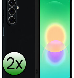 BASEY. BASEY. Samsung Galaxy A27 Hoesje Siliconen - Zwart - 2 PACK
