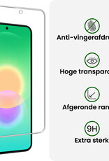 BASEY. BASEY. Samsung Galaxy A27 Hoesje Siliconen Met 2x Screenprotector - Transparant