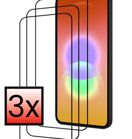 NoXx NoXx Samsung Galaxy A27 Screenprotector Glas Full Cover - 3 PACK