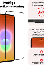 NoXx NoXx Samsung Galaxy A27 Screenprotector Glas Full Cover - 3 PACK