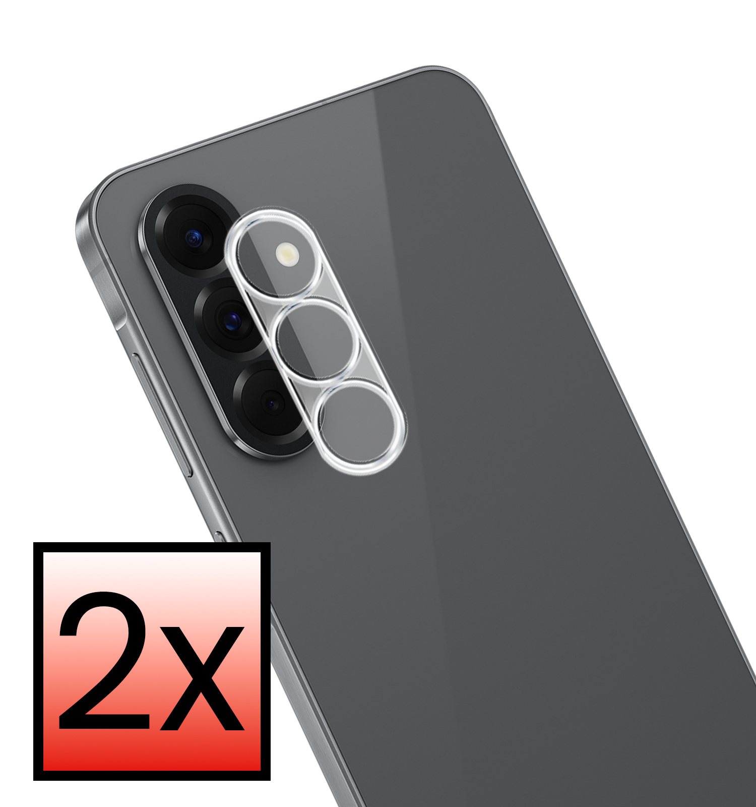 NoXx NoXx Samsung Galaxy A27 Camera Screenprotector - 2 PACK