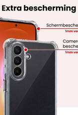 NoXx NoXx Samsung Galaxy A27 Hoesje Shockproof - Transparant - 2 PACK
