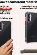 NoXx NoXx Samsung Galaxy A27 Hoesje Shockproof - Transparant - 2 PACK