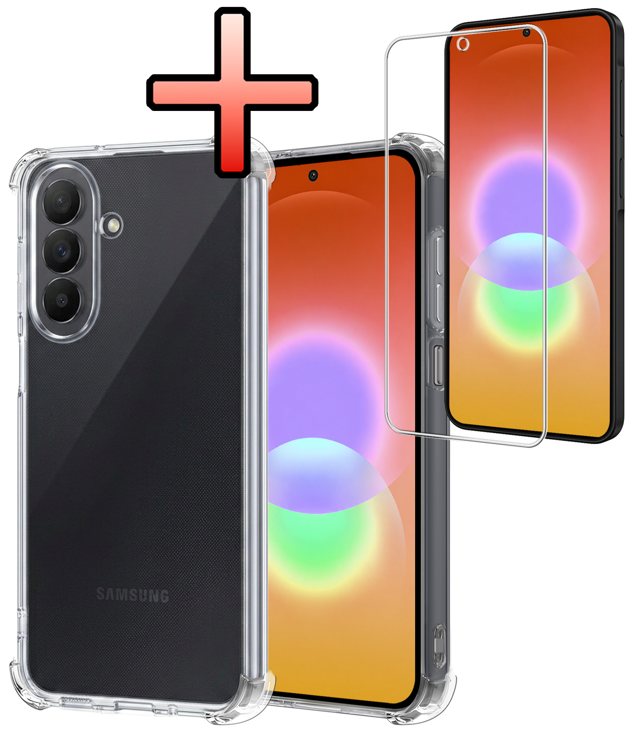 NoXx NoXx Samsung Galaxy A27 Hoesje Shockproof Met Screenprotector