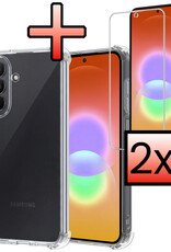 NoXx NoXx Samsung Galaxy A27 Hoesje Shockproof Met 2x Screenprotector