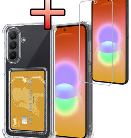NoXx NoXx Samsung Galaxy A27 Hoesje Pashouder Met Screenprotector