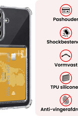 NoXx NoXx Samsung Galaxy A27 Hoesje Pashouder Met 2x Screenprotector