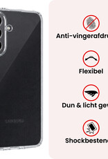 NoXx NoXx Samsung Galaxy A27 Hoesje Siliconen Met Screenprotector - Transparant