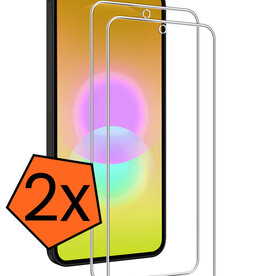 Nomfy Nomfy Samsung Galaxy A27 Screenprotector Glas - 2 PACK