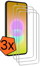 Nomfy Nomfy Samsung Galaxy A27 Screenprotector Glas - 3 PACK