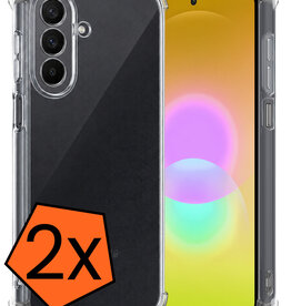 Nomfy Nomfy Samsung Galaxy A27 Hoesje Shockproof - Transparant - 2 PACK