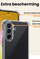 Nomfy Nomfy Samsung Galaxy A27 Hoesje Shockproof - Transparant - 2 PACK