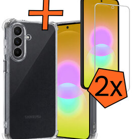 Nomfy Nomfy Samsung Galaxy A27 Hoesje Shockproof Met 2x Screenprotector