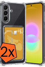Nomfy Nomfy Samsung Galaxy A27 Hoesje Pashouder - 2 PACK
