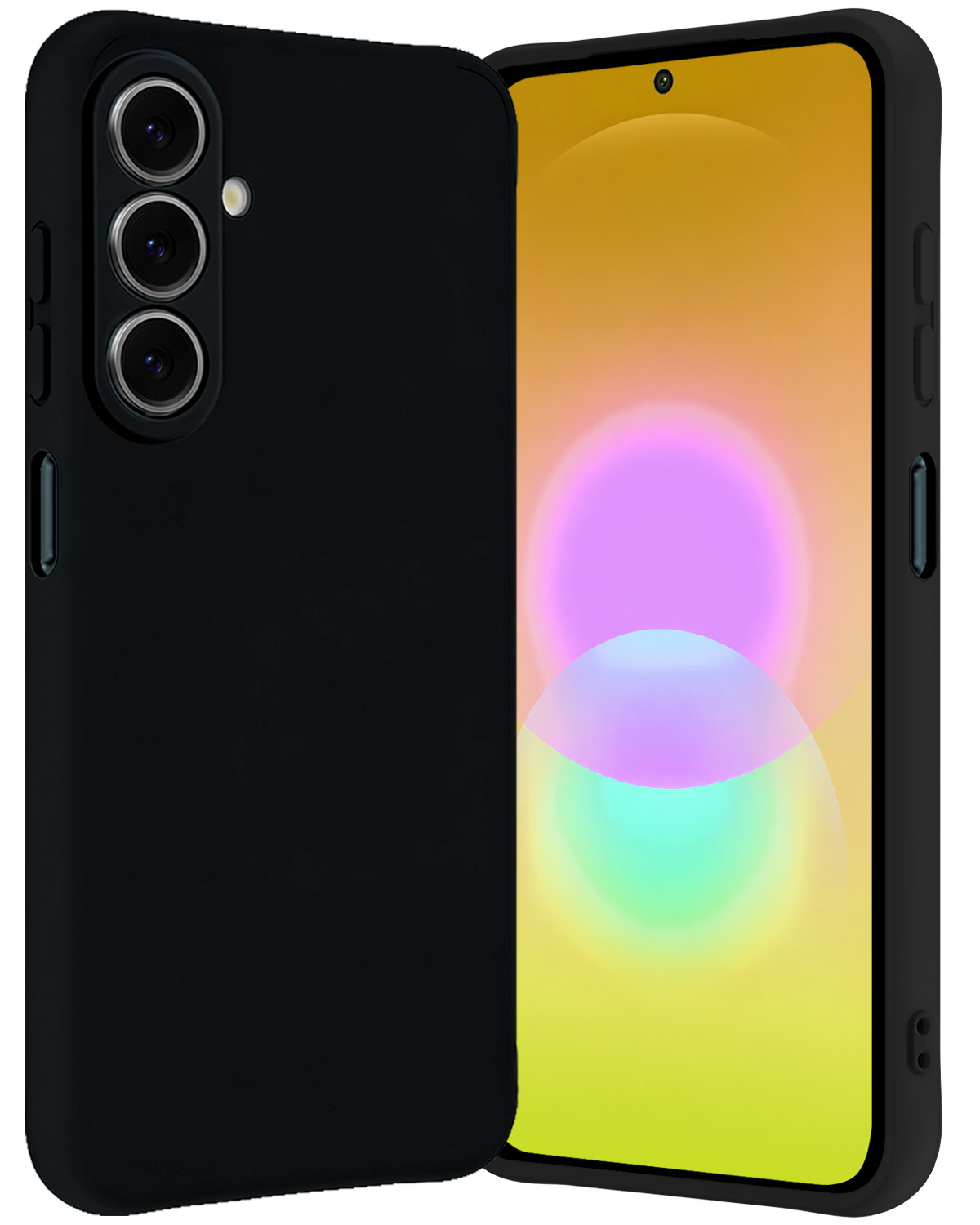 Nomfy Nomfy Samsung Galaxy A27 Hoesje Siliconen - Zwart