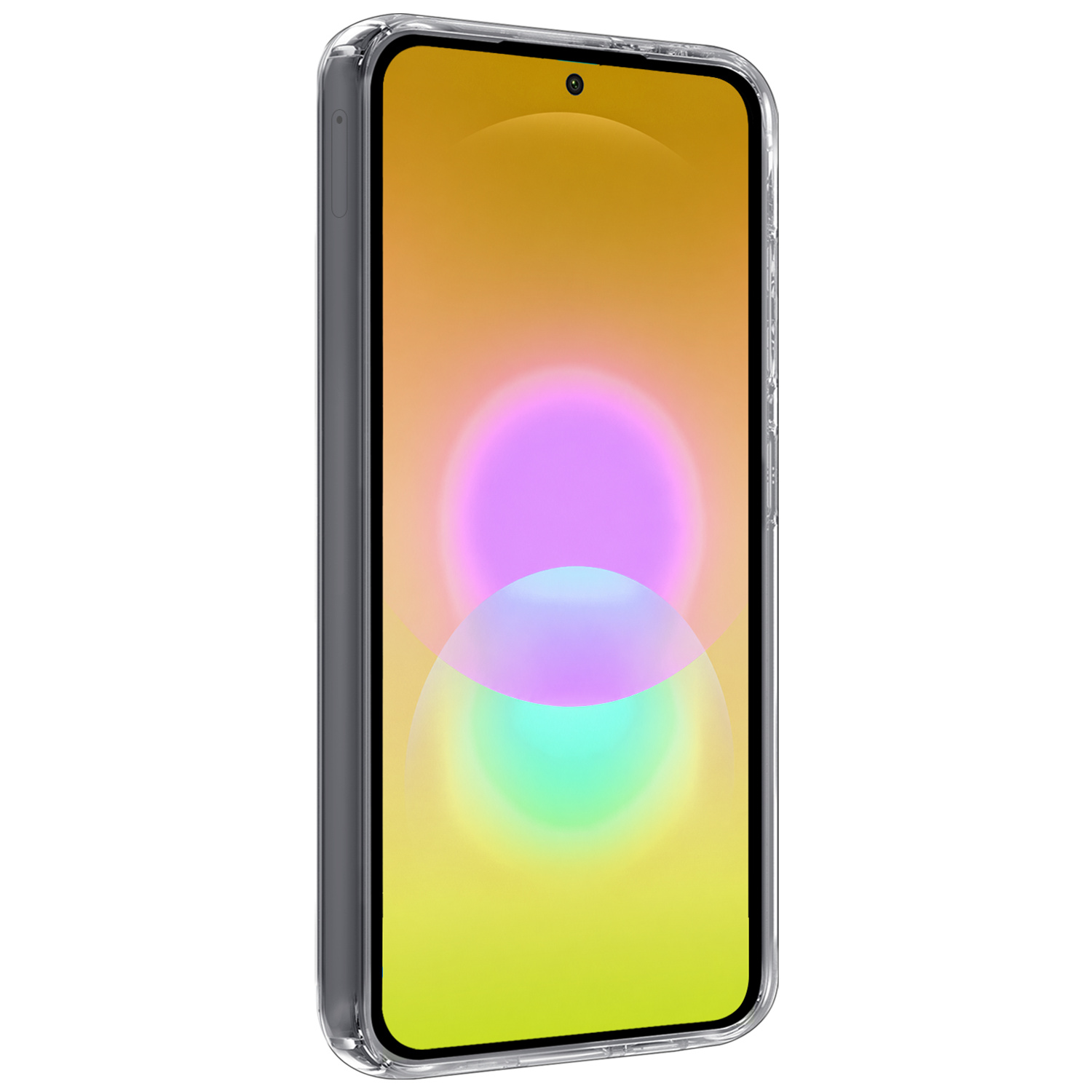 Nomfy Nomfy Samsung Galaxy A27 Hoesje Siliconen Met 2x Screenprotector - Transparant