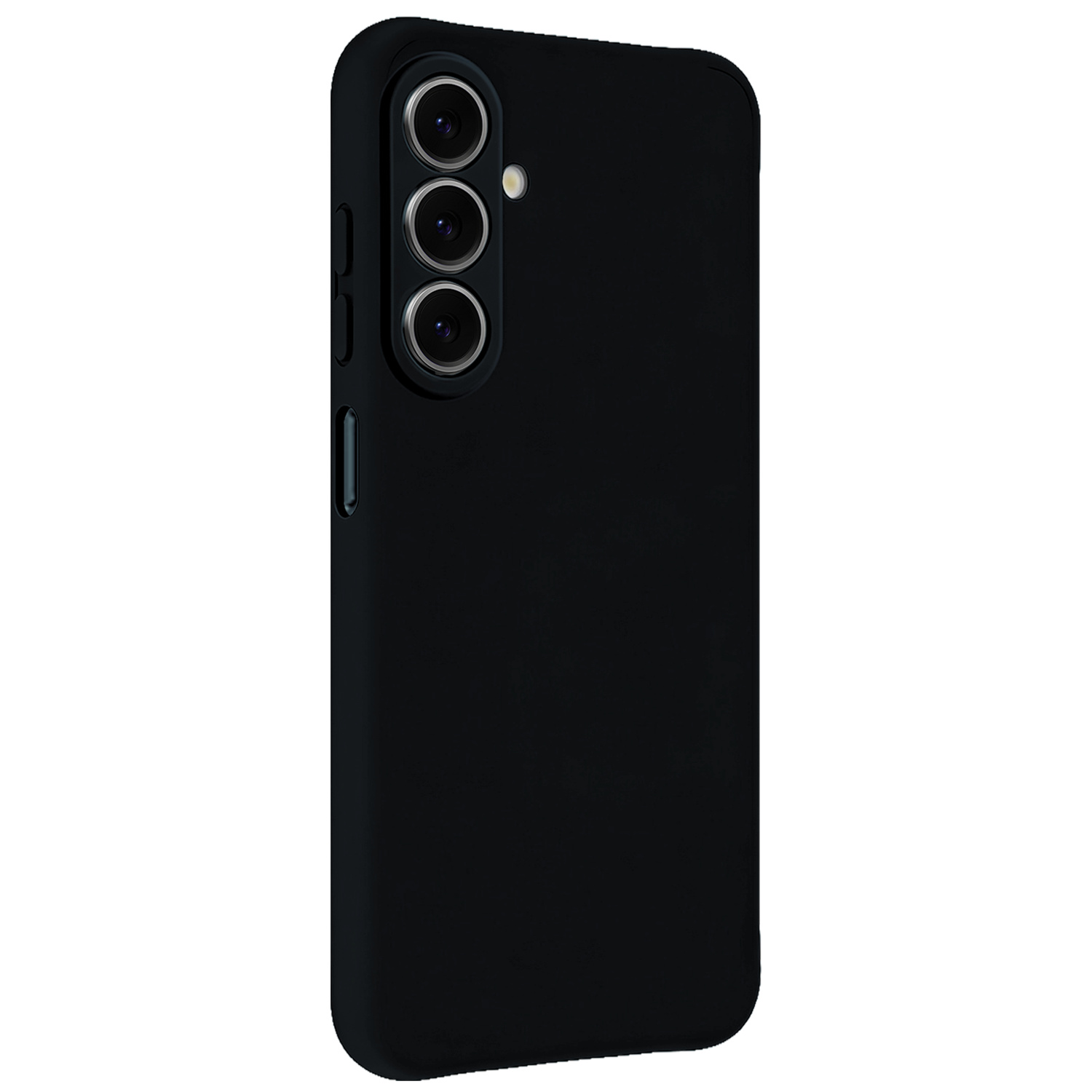 Nomfy Nomfy Samsung Galaxy A27 Hoesje Siliconen Met 2x Screenprotector - Zwart