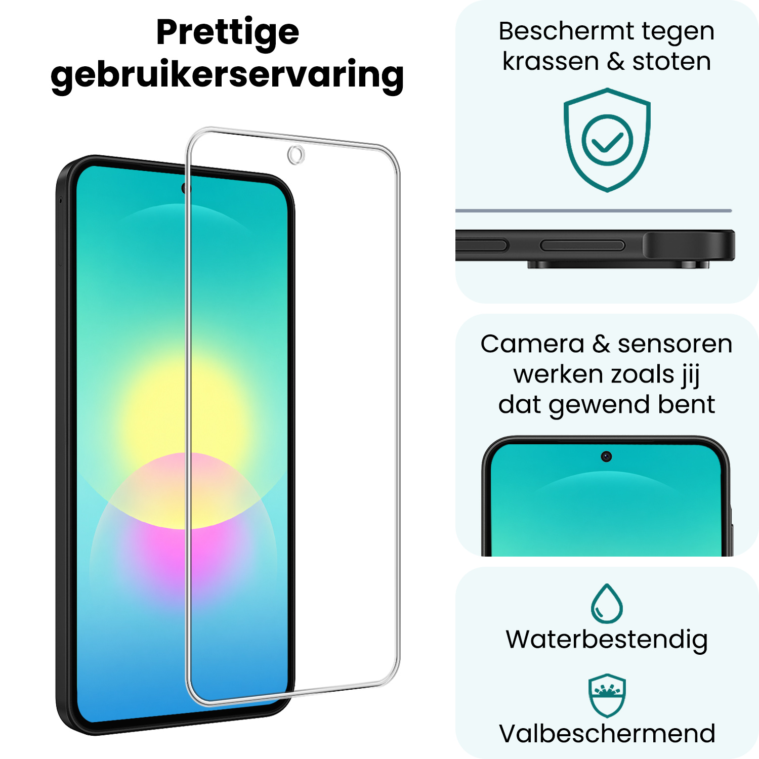 Forterra Forterra Samsung Galaxy A27 Screenprotector Glas