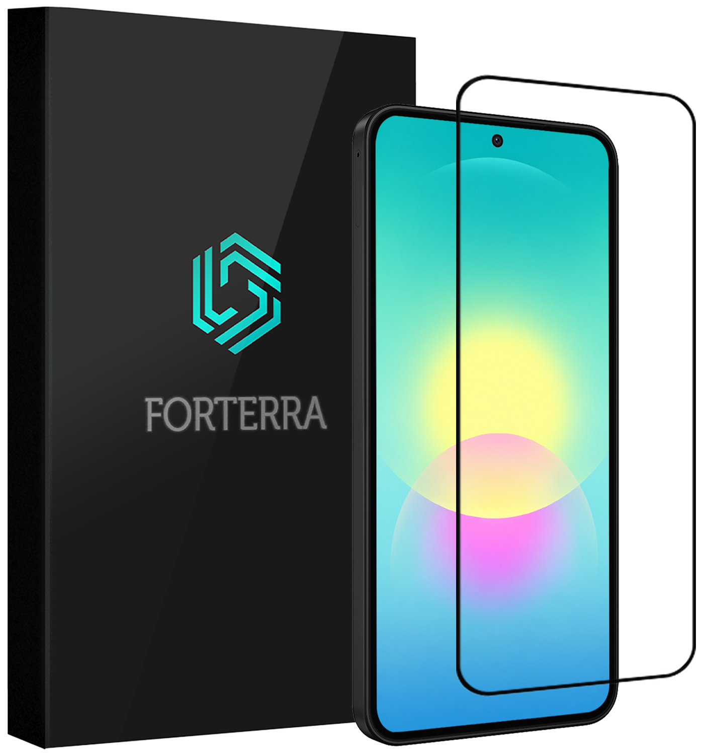 Forterra Forterra Samsung Galaxy A27 Screenprotector Glas Full Cover