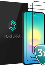 Forterra Forterra Samsung Galaxy A27 Screenprotector Glas Full Cover - 3 PACK