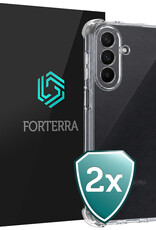 Forterra Forterra Samsung Galaxy A27 Hoesje Shockproof - Transparant - 2 PACK