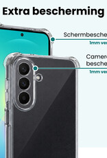 Forterra Forterra Samsung Galaxy A27 Hoesje Shockproof - Transparant - 2 PACK