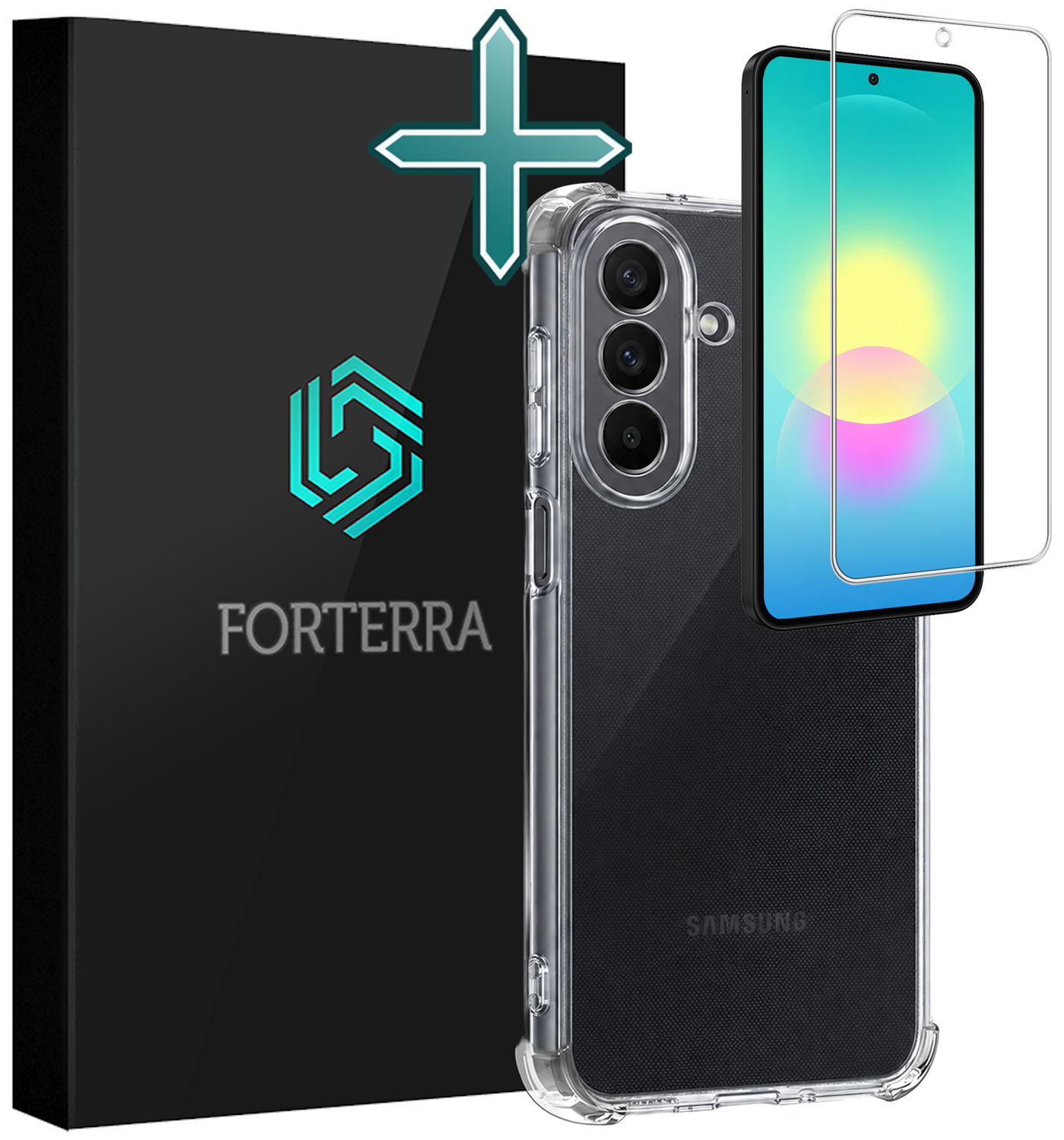 Forterra Forterra Samsung Galaxy A27 Hoesje Shockproof Met Screenprotector