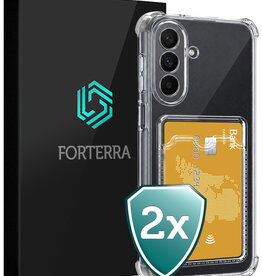 Forterra Forterra Samsung Galaxy A27 Hoesje Pashouder - 2 PACK