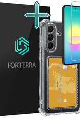 Forterra Forterra Samsung Galaxy A27 Hoesje Pashouder Met Screenprotector