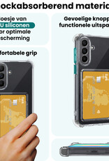 Forterra Forterra Samsung Galaxy A27 Hoesje Pashouder Met Screenprotector