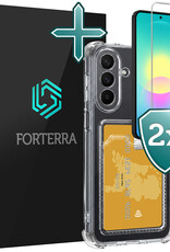Forterra Forterra Samsung Galaxy A27 Hoesje Pashouder Met 2x Screenprotector